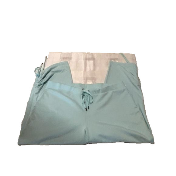 Vintage J. Lo Aquamarine cotton Trackpants Large - Picture 7 of 8